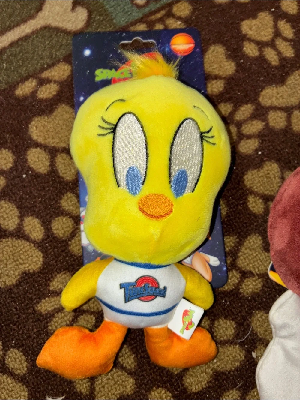 Space Jam Plush Toy Lot - Tweety, Taz, Lola Bunny